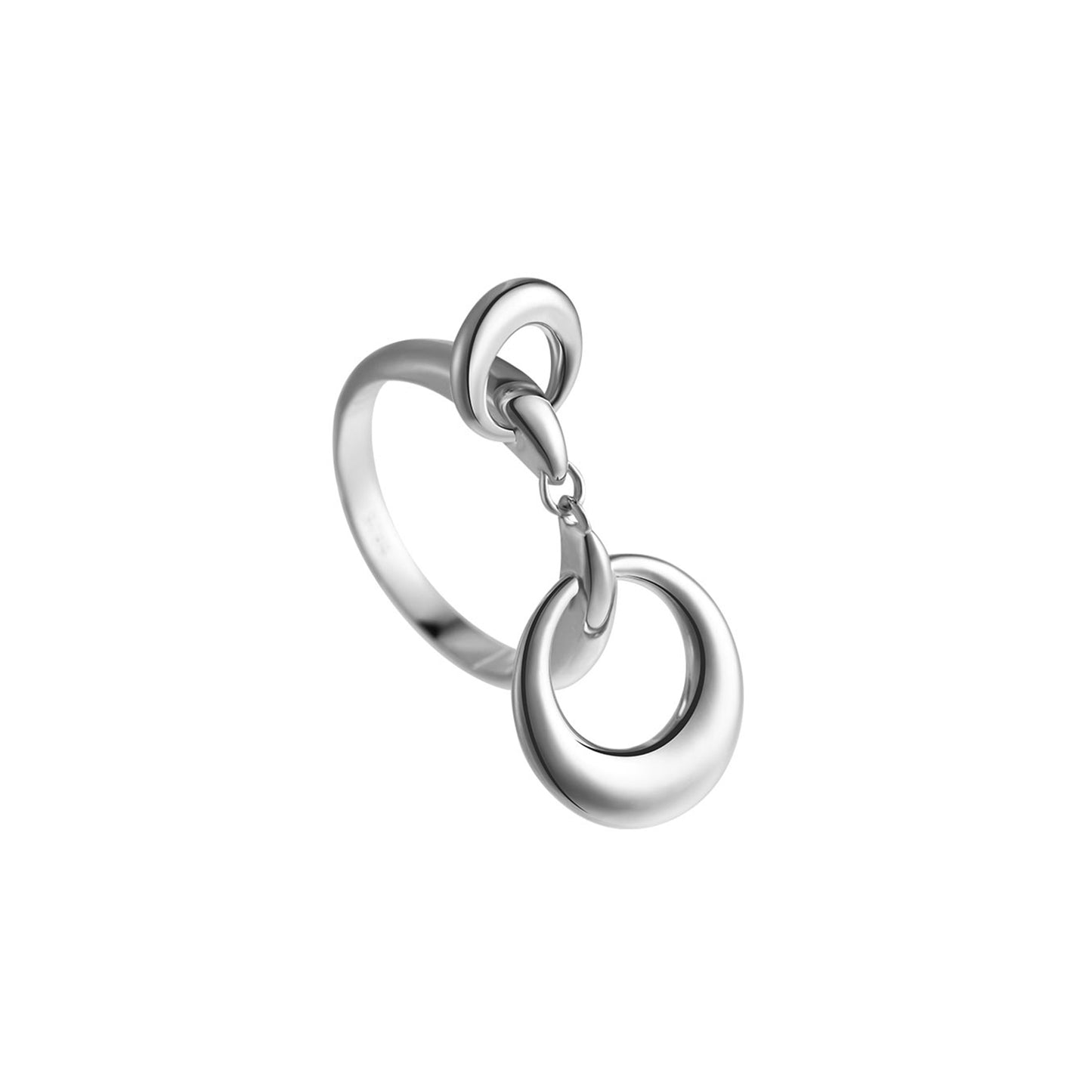 Anello Horsebit Argento