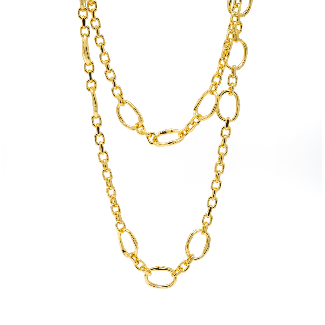 Round Chain Long Necklace