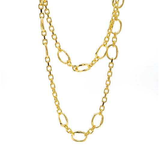 Round Chain Long Necklace