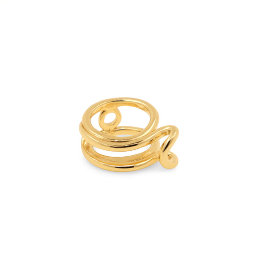 Ara Pacis Ring – Small Polished