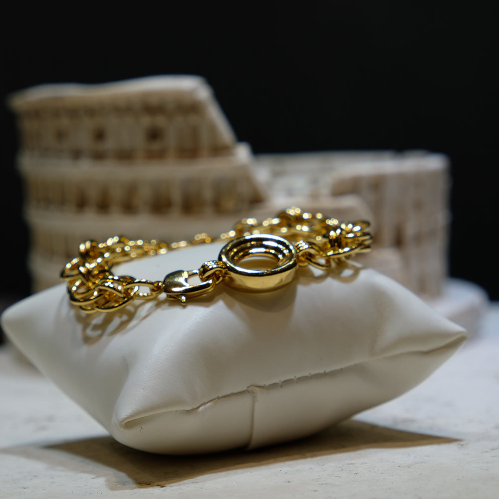 Colosseo Bracelet Gold