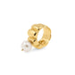 Sampietrini Ring with Natural Pearl – Large