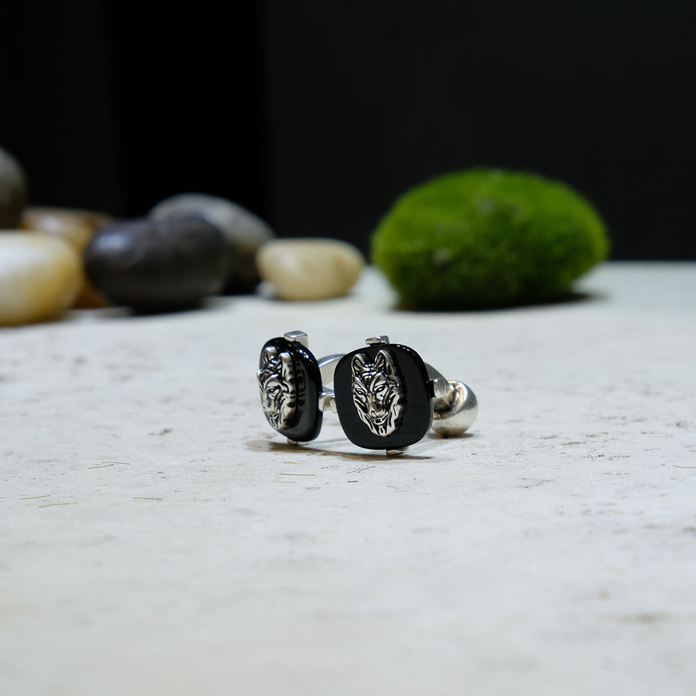 Wolf Cufflinks